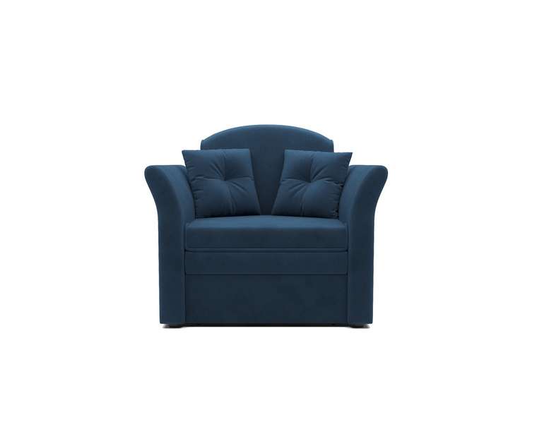 Кресло-кровать Малютка 2 темно-синего цвета