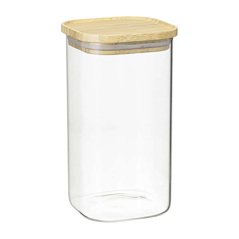 Банка для хранения Glass Bamboo 1,4 л