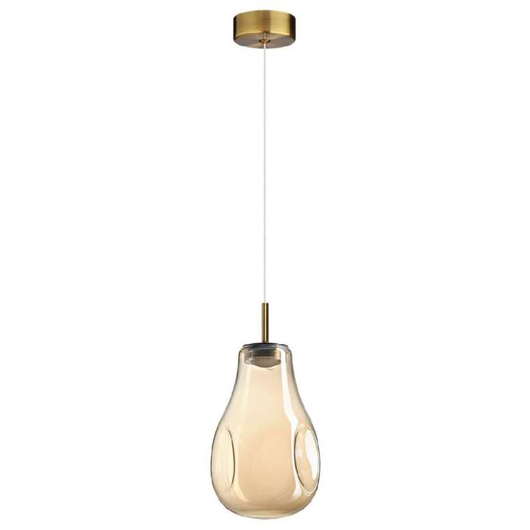 Подвесной светильник Pendant 5098/4L (стекло, цвет бежевый)