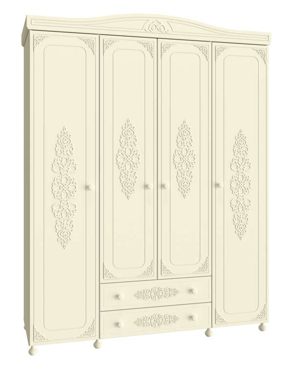Шкаф Ассоль плюс цвета ваниль