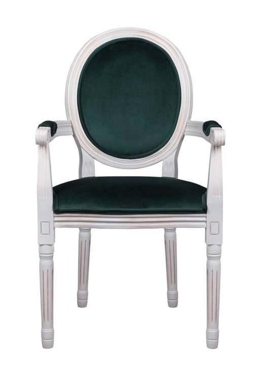 Мягкий стул с подлокотниками Volker Arm Green