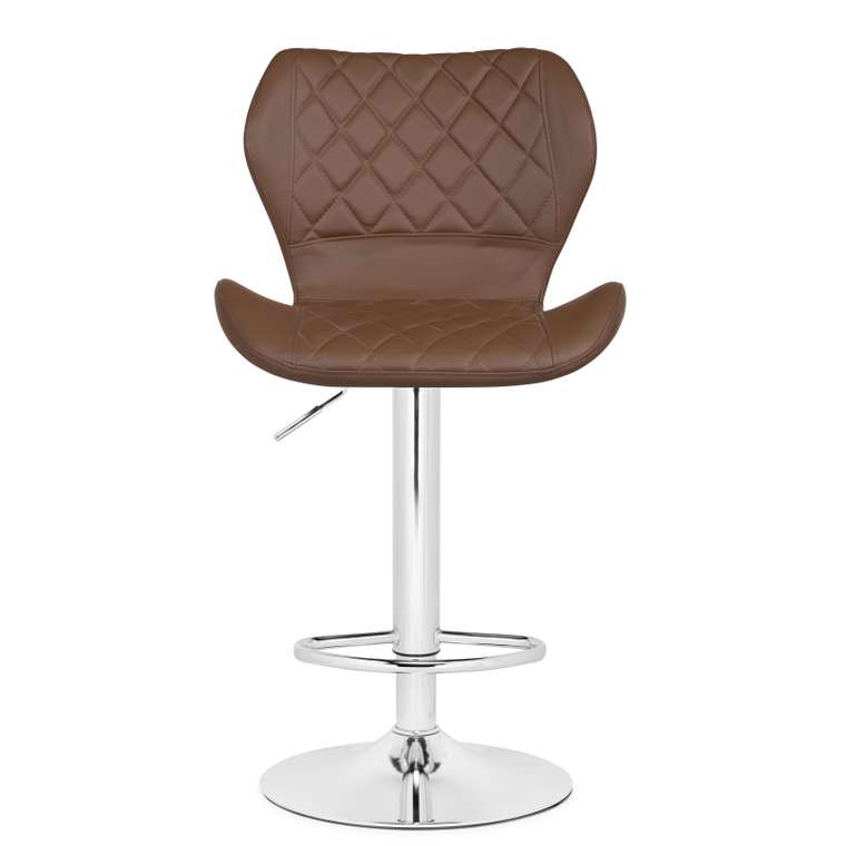 Барный стул Porch коричнево-серого цвета
