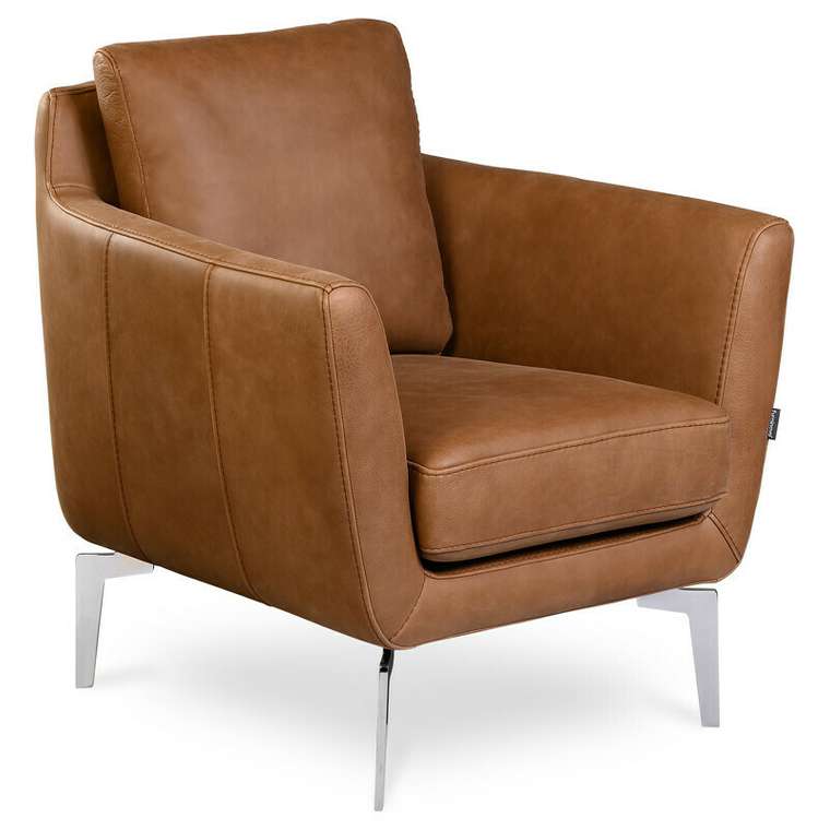 Кресло Dana Telas коричневого цвета