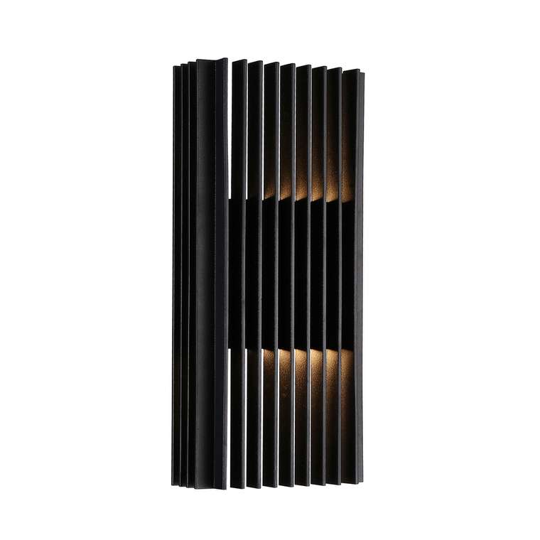уличный настенный светильник Strudel металл, стекло LED*16W, 340LM, 4000K, IP54, included