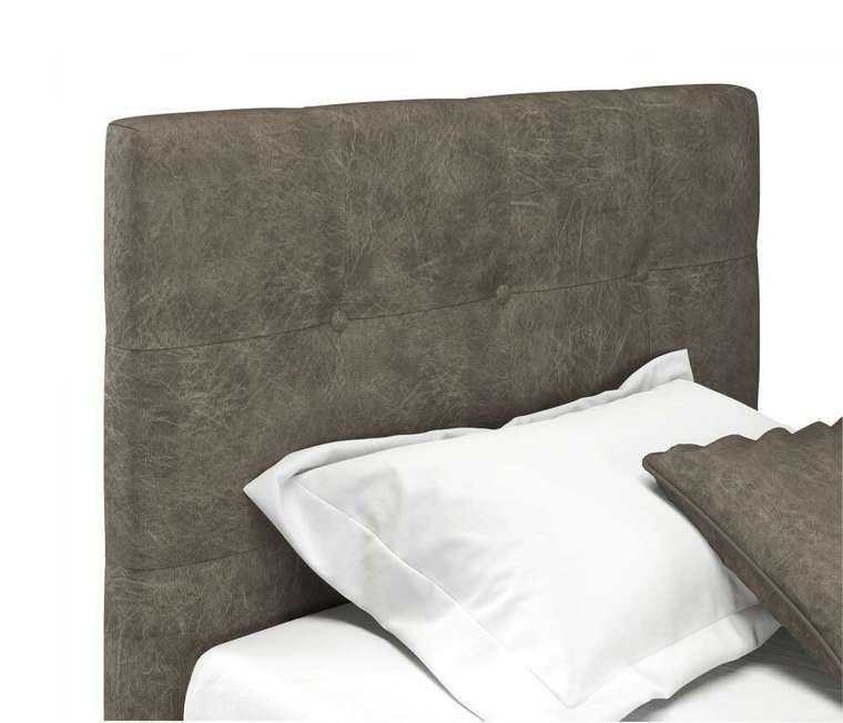 Кровать Selesta 90х200 коричневого цвета с подъемным механизмом