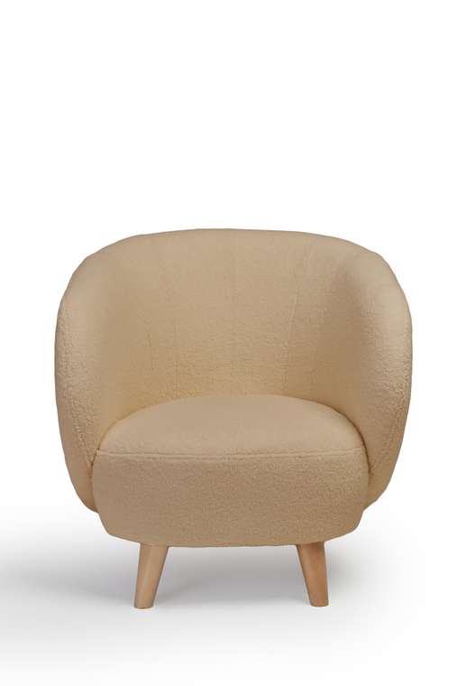 Кресло Мод темно-бежевого цвета