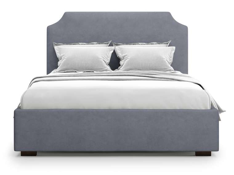 Кровать Izeo 180х200 серого цвета с подъемным механизмом 