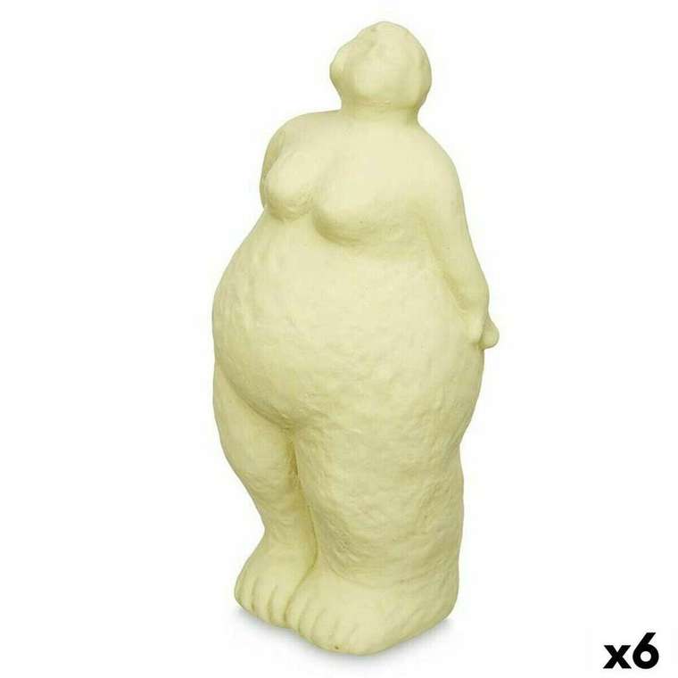 Декоративная фигура Зеленый Dolomite 14 x 34 x 12 cm (6 штук) Женщина постоянный