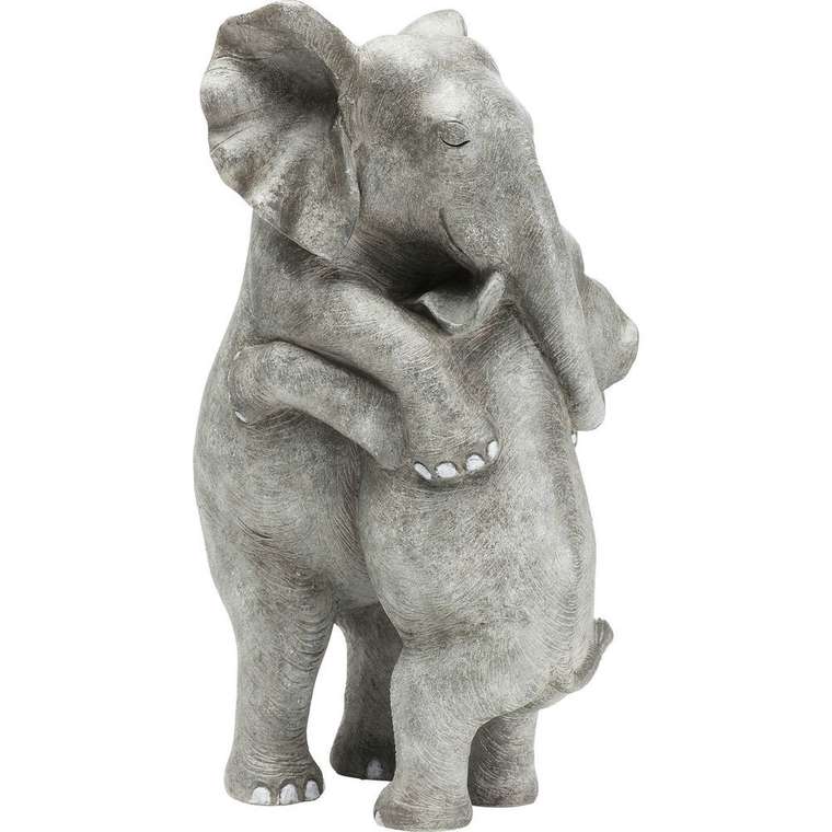 Статуэтка Elephants серого цвета
