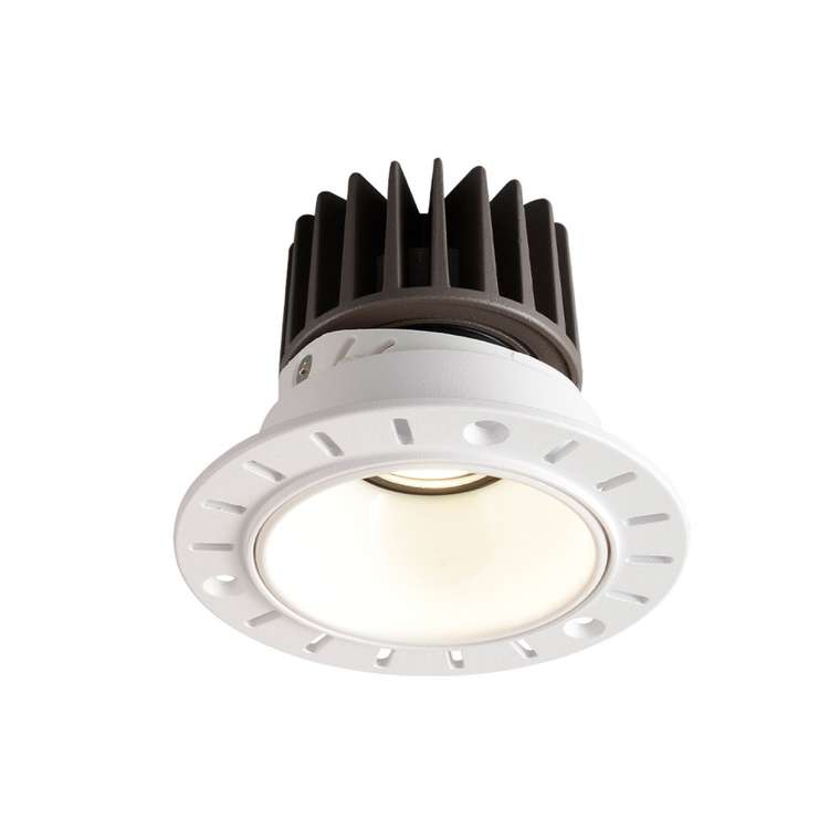 Светильник встраиваемый под гипсокартон светодиодный Crystal Lux CLT 083C1 WH 4000K