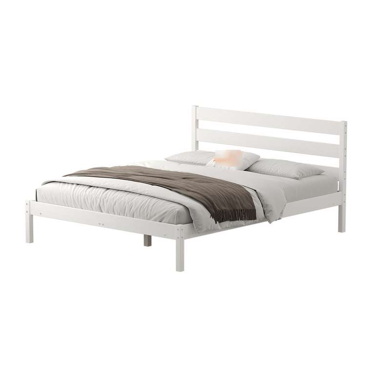 Кровать Мечта-7 120х200 белого цвета без подъемного механизма