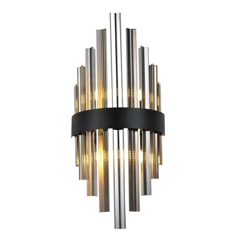 Бра Marquis черный металл, стекло 2*G9LED*5W, excluded