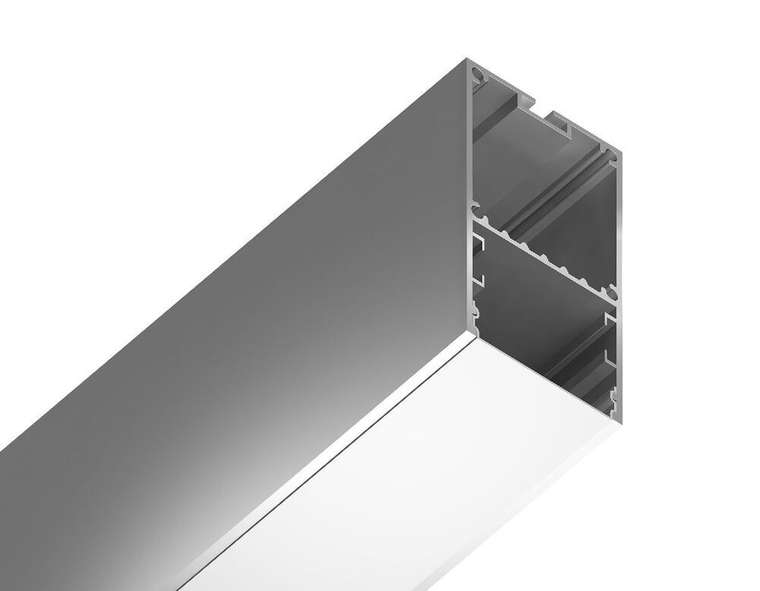 Профиль для ленты Profile System GP3000AL (алюминий, цвет серебро)