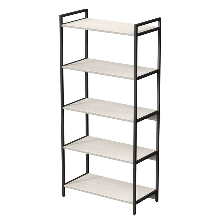 Стеллаж 10СС.5.800 средний 5 полок светло-бежевого цвета