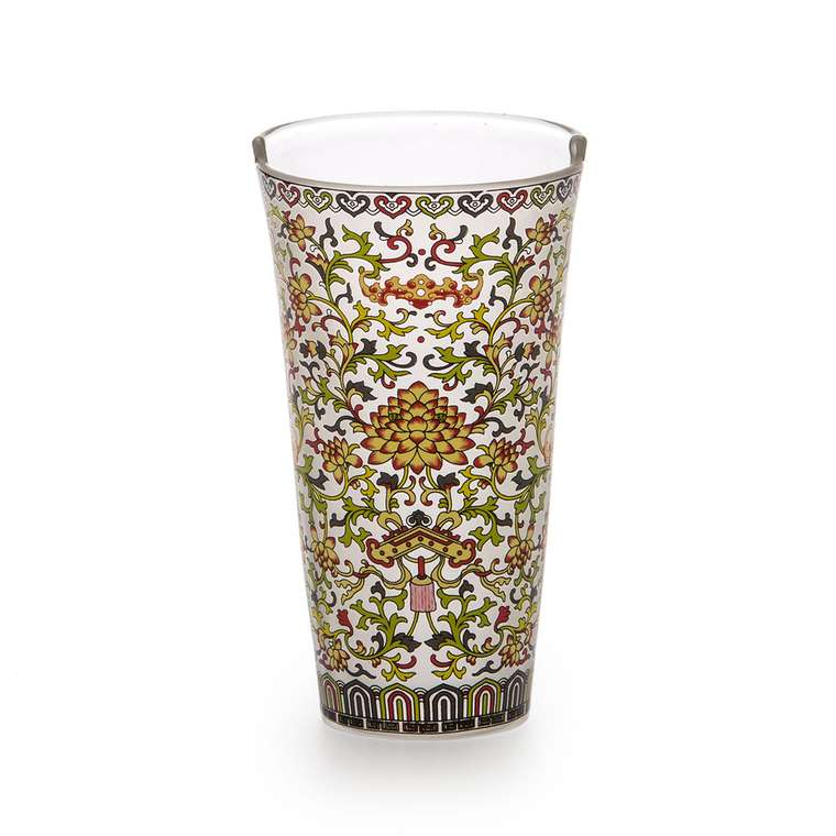 Стакан Seletti Hybrid из стекла с оригинальным рисунком