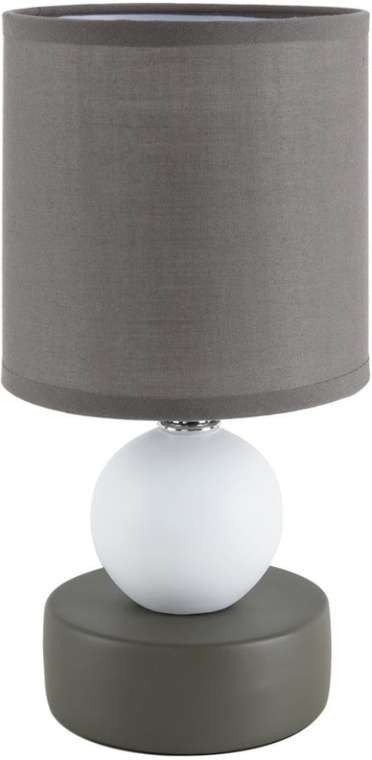 Настольная лампа Lumion Lalana 8182/1T коричневый, керамика/текстиль E14 1*40W 220V в форме шара