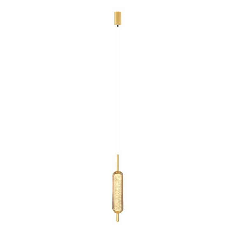Подвесной светильник PLC-7076-220-P-AMBER (стекло, цвет янтарный)