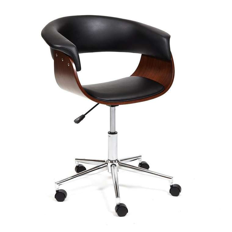 Кресло офисное Vimta черно-коричневого цвета