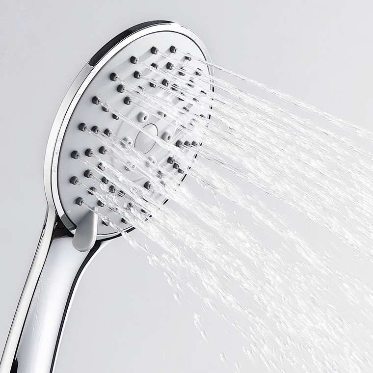 Ручная лейка для душа WasserKRAFT A002 хром