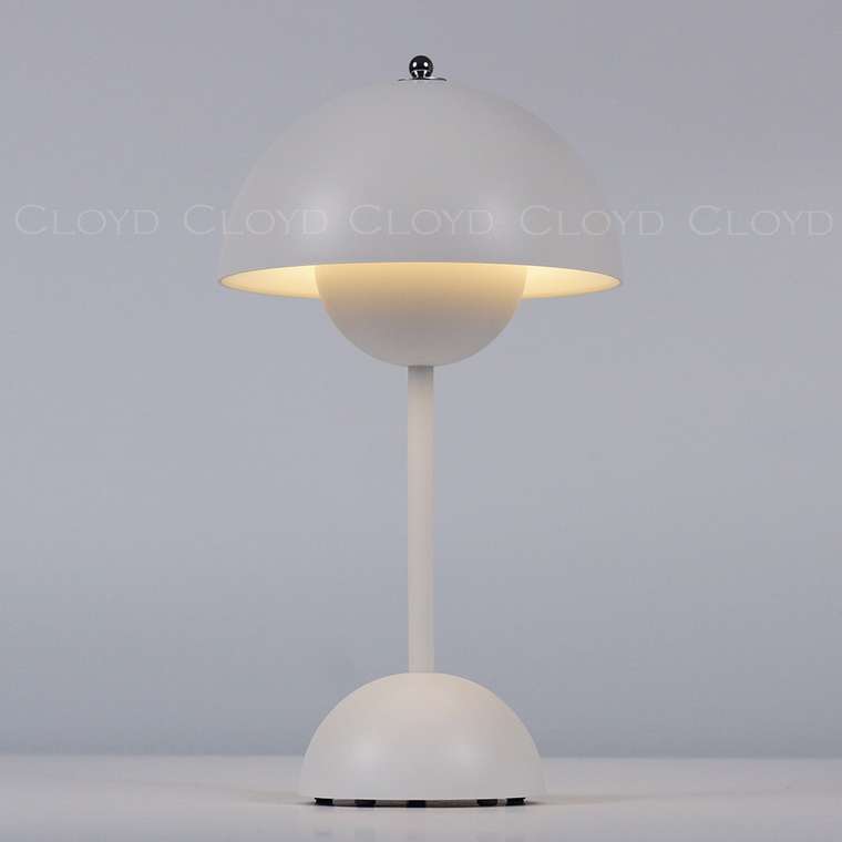 Настольная лампа Cloyd ERMA-B T1 / выс. 30 см - белый