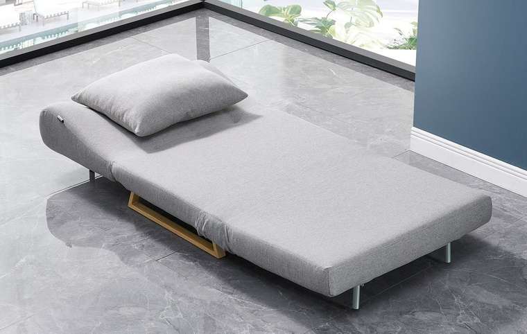 Кресло-кровать Rosy серого цвета