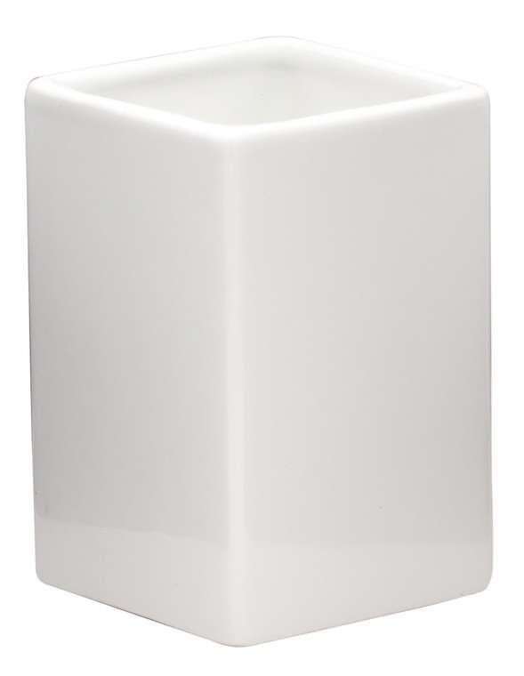 Стаканчик Cube белого цвета