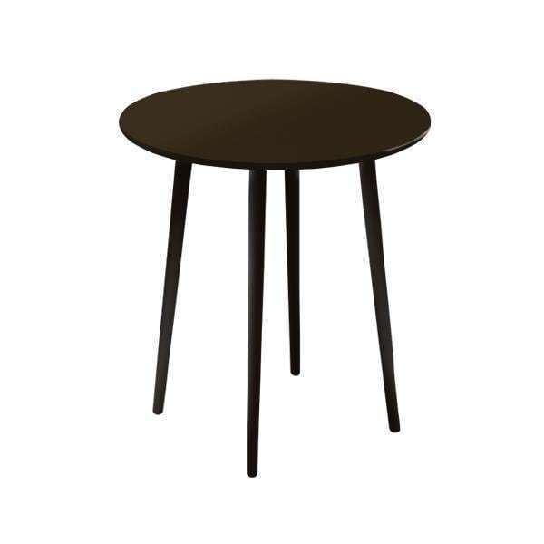 Обеденный стол Спутник с темно-коричневой столешницей 