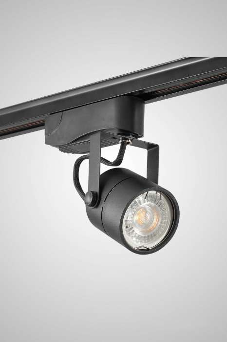 Однофазный трековый светильник 220V AM Group TRACK AM232 BK