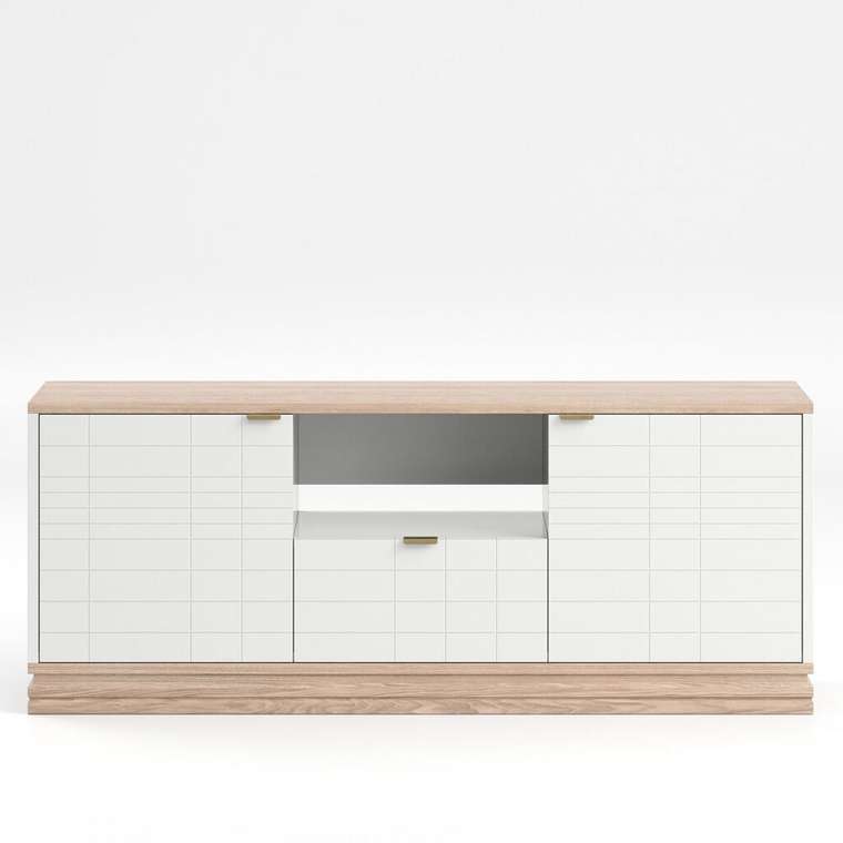 Тумба под телевизор Timeless TLD047 светло-серого цвета