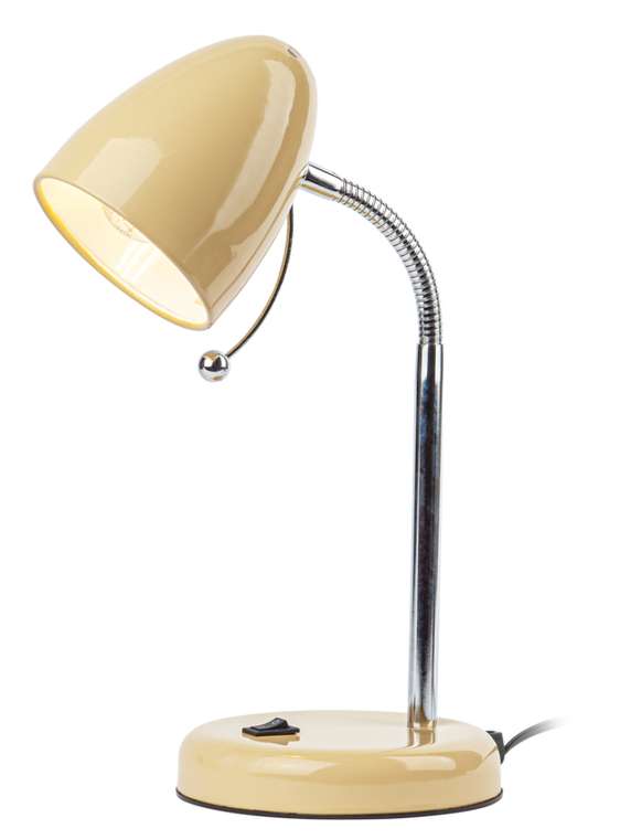 Настольная лампа N-116 Б0047202 (металл, цвет бежевый)