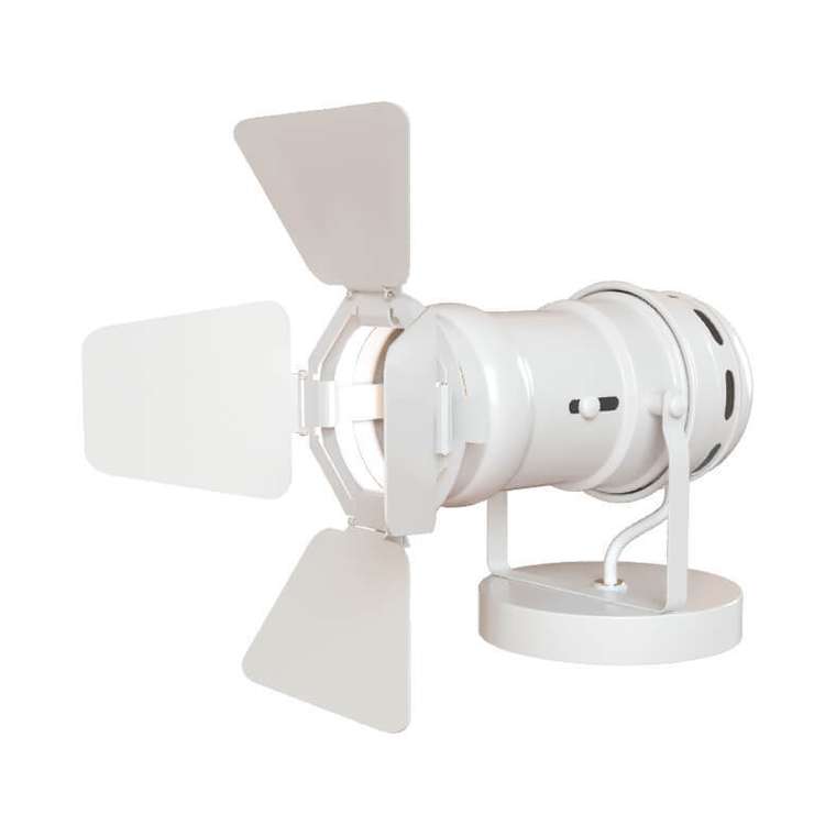 Спот Cinema Loft2096-S (металл, цвет белый)