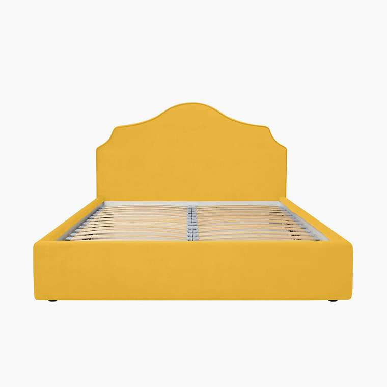 Кровать Bliss 180х200 желтого цвета с подъёмным механизмом