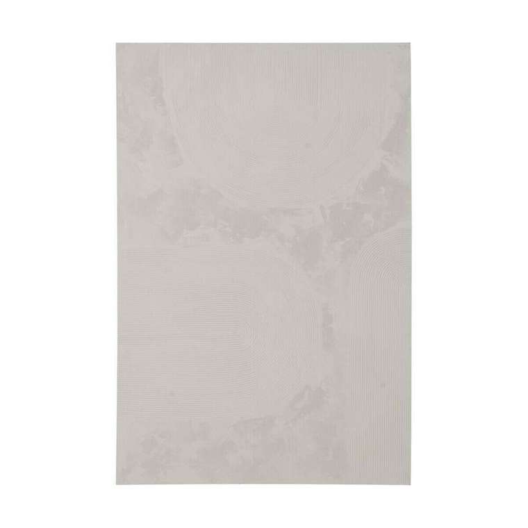 Картина Белый Абстракция 80 x 3 x 120 cm