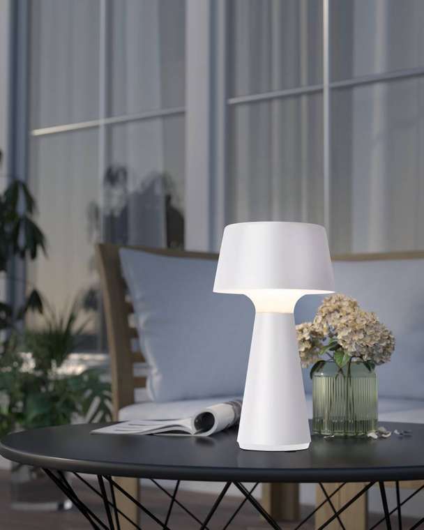 Ландшафтный светильник Huesa 75795 (пластик, цвет белый)