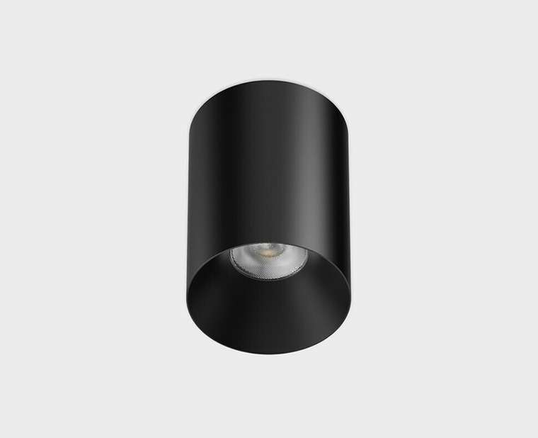 Накладной светильник IT02-027 black 3000K (алюминий, цвет черный)