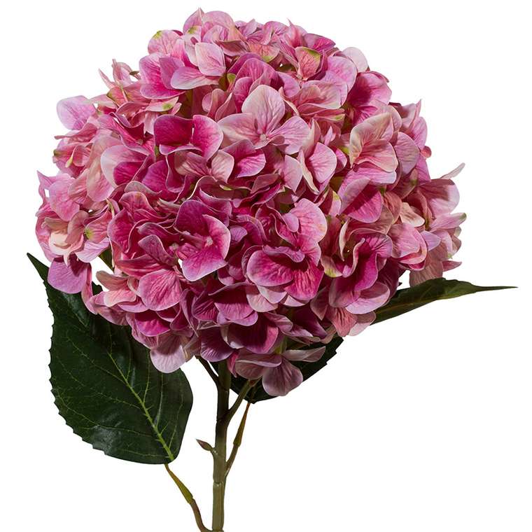 Искусственный цветок Hortensie 3D  нежно-лилового цвета