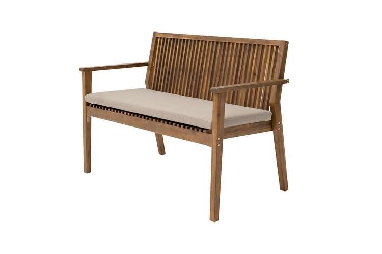 Скамья Mona-2 бежевого цвета