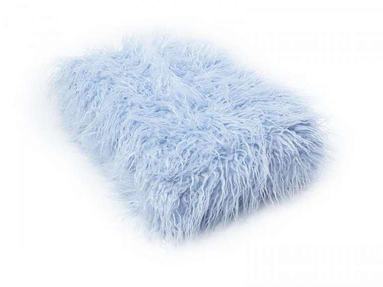 Покрывало Furry голубого цвета 220х240