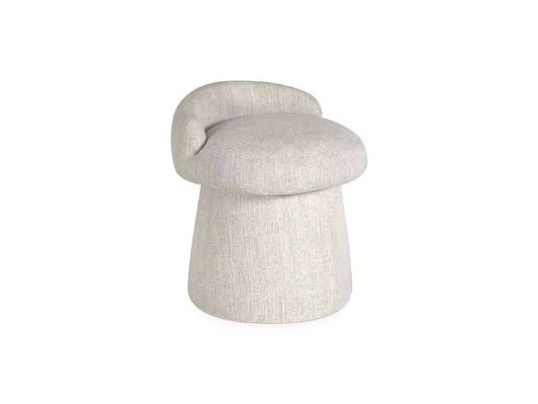 Кресло-пуф Vela белого цвета