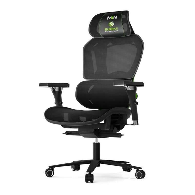 Компьютерное кресло Typhon Call of Duty черного цвета