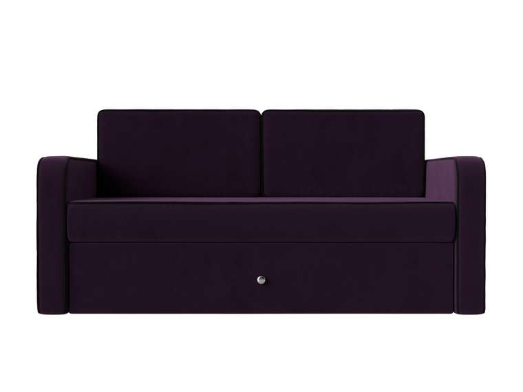 Детский диван-кровать Смарт фиолетового цвета