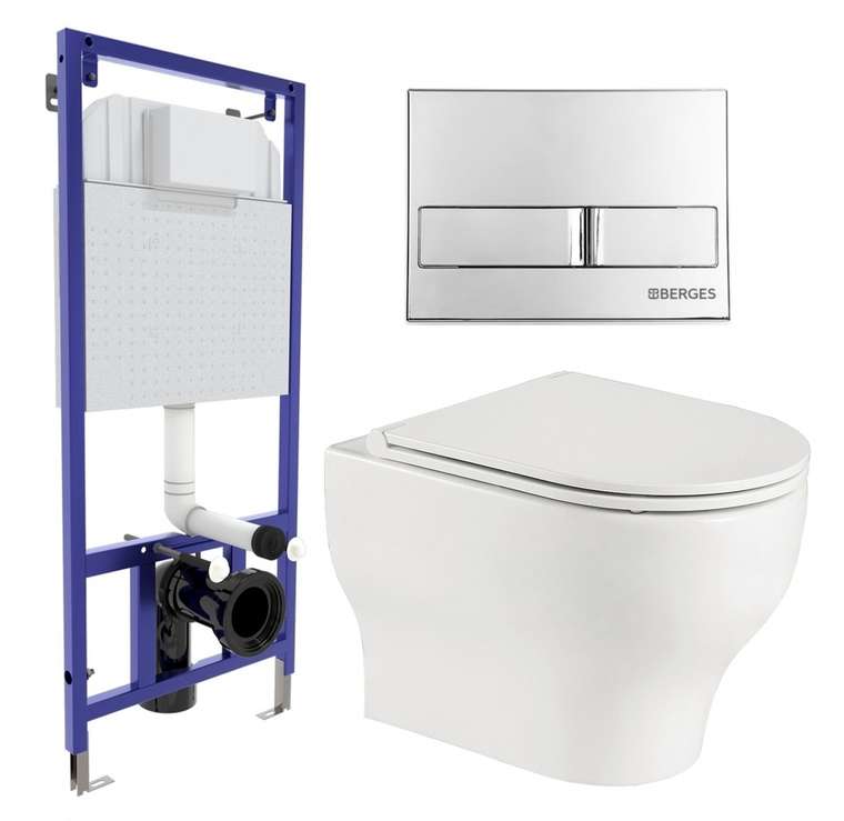 Комплект 3 в 1 инсталляция Novum