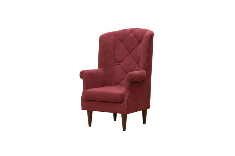 Кресло Винтаж красного цвета