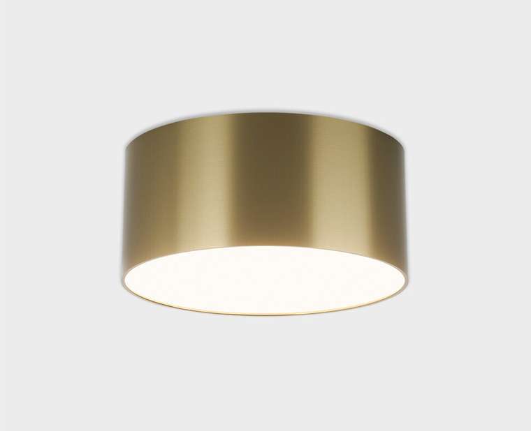 Потолочный светильник IT014-0206 gold (пластик, цвет белый)