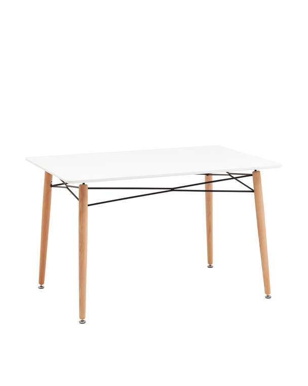 Обеденный стол Dsw Eames белого цвета