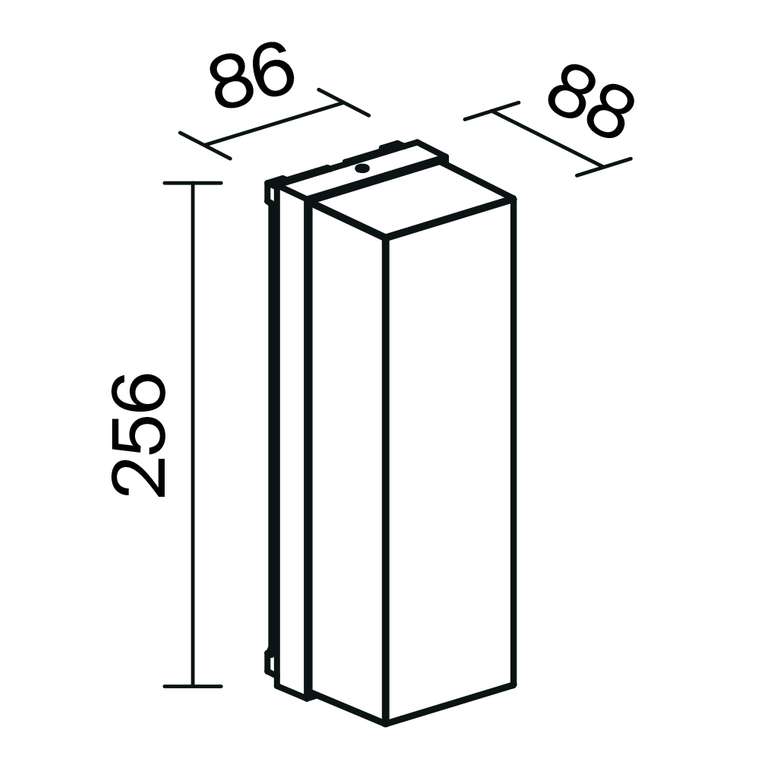Настенный светильник (бра) Outdoor O450WL-01GF Conf Outdoor