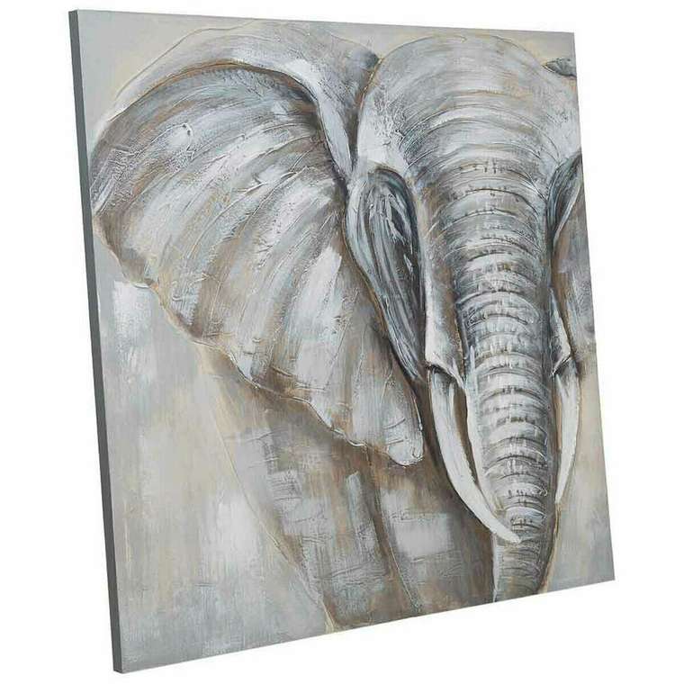 Картина Asia Полотно древесина ели 100 x 3 x 100 cm
