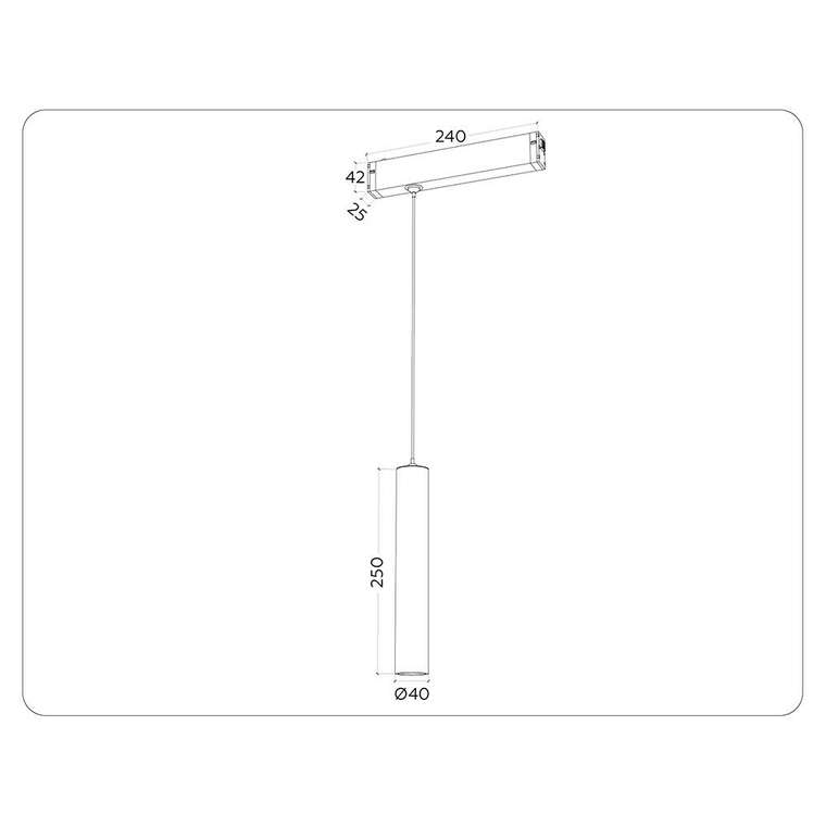 Трековый светильник Ambrella Magnetic 220V GL1431