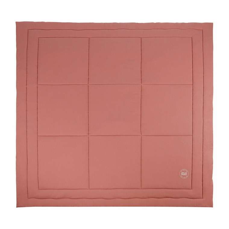 Трикотажное одеяло Роланд 155х215 терракотового цвета