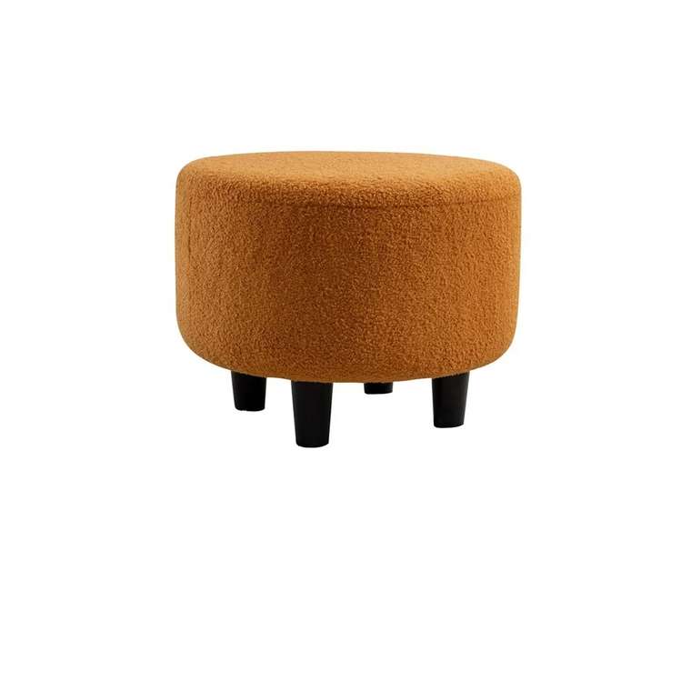 Пуф Шон оранжевого цвета